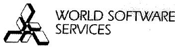 WORLD SOFTWARE SERVICES
