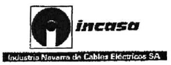 INCASA INDUSTRIA NAVARRA DE CABLES ELECTRICOS S.A