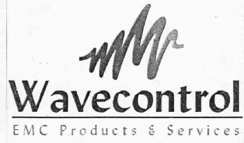 WAVECONTROL EMC PRODUCTS & SERVICES