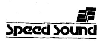 SPEED SOUND