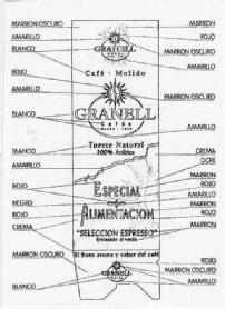 GRANELL CAFE MOLIDO CAFES TUESTE NATURAL 100% ARABICA ESPECIAL ALIMENTACION 