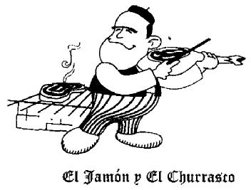 EL JAMON Y EL CHURRASCO