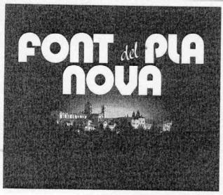 FONT DEL PLA NOVA