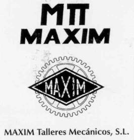 MTT MAXIM MAXIM MAXIM TALLERES MECANICOS, S.L