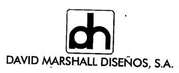 DAVID MARSHALL DISEÑOS, S.A