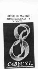 CENTRO DE ANALISIS BIOESTADISTICOS Y CLINICOS CABYC S.L. PHARMACEUTICAL SERVICES ORGANIZATION