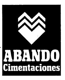 ABANDO CIMENTACIONES