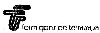 FORMIGONS DE TERRASSA, S.A