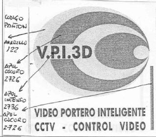 V.P.I.3D VIDEO PORTERO INTELIGENTE CCTV - CONTROL VIDEO