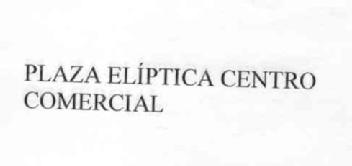 PLAZA ELIPTICA CENTRO COMERCIAL