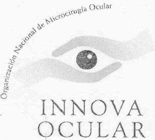 ORGANIZACION NACIONAL DE MICROCIRUGIA OCULAR INNOVA OCULAR