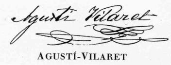 AGUSTI-VILARET