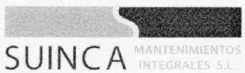 SUINCA MANTENIMIENTOS INTEGRALES S.L