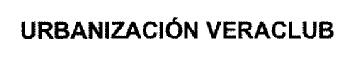 URBANIZACION VERACLUB