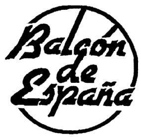 BALCON DE ESPAÑA