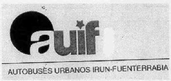 AUIF AUTOBUSES URBANOS IRUN-FUENTERRABIA
