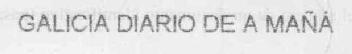 GALICIA DIARIO DE A MAÑA