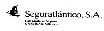 SEGURATLANTICO, S.A. CORREDURIA DE SEGUROS GRUPO BANCO ATLANTICO