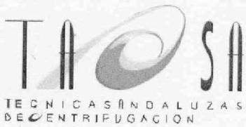 TACSA TECNICASANDALUZAS DECENTRIFUGACION