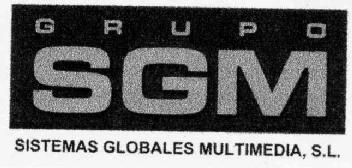 GRUPO SGM SISTEMAS GLOBALES MULTIMEDIA, S.L