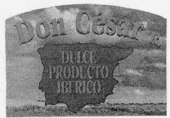 DON CESAR R. DULCE PRODUCTO IBERICO