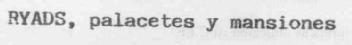 RYADS, PALACETES Y MANSIONES