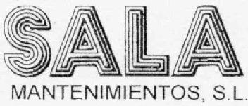 SALA MANTENIMIENTOS, S.L