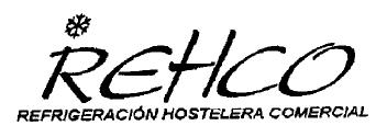 REHCO REFRIGERACION HOSTELERA COMERCIAL