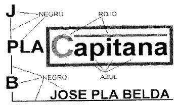 J PLA B CAPITANA JOSE PLA BELDA