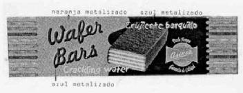 WAFER BARS CRUJIENTE BARQUILLO ASINEZ