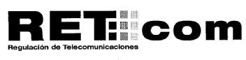 RET.COM REGULACION DE TELECOMUNICACIONES