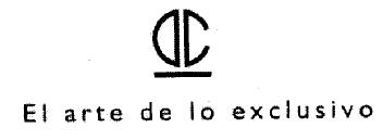 DC EL ARTE DE LO EXCLUSIVO