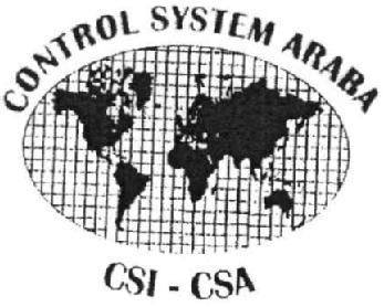 CONTROL SYSTEM ARABA CSI-CSA
