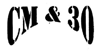 CM & 30