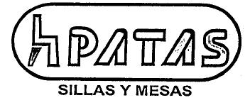 4 PATAS SILLAS Y MESAS