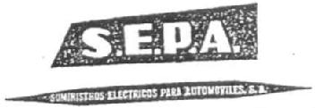 S.E.P.A. SUMINISTROS ELECTRICOS PARA AUTOMOVILES, S.A