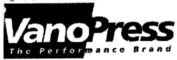 VANOPRESS THE PERFORMANCE BRAND