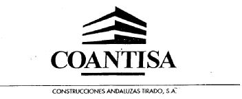 COANTISA CONSTRUCCIONES ANDALUZAS TIRADO, S.A