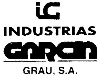 IG INDUSTRIAS GARCIA GRAU, S.A