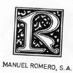 R MANUEL ROMERO, S.A