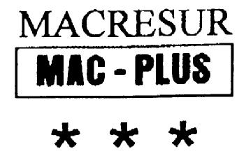 MACRESUR MAC-PLUS
