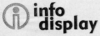 INFO DISPLAY