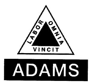 LABOR OMNIA VINCIT ADAMS