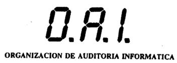 O.A.I. ORGANIZACION DE AUDITORIA INFORMATICA