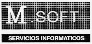 M. SOFT SERVICIOS INFORMATICOS