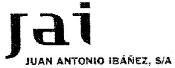 JAI JUAN ANTONIO IBAÑEZ, S/A