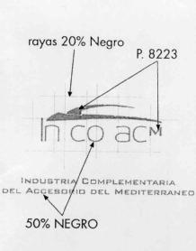 IN CO AC INDUSTRIA COMPLEMENTARIA DEL ACCESORIO DEL MEDITERRANEO