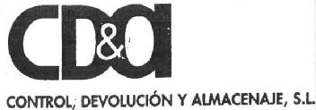 CD&A CONTROL,DEVOLUCION Y ALMACENAJE, S.L