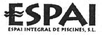 ESPAI ESPAI INTEGRAL DE PISCINES, S.L