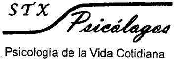 STX PSICOLOGOS PSICOLOGIA DE LA VIDA COTIDIANA